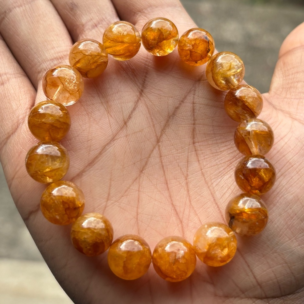 Golden Healer Crystal Bracelet 12mm